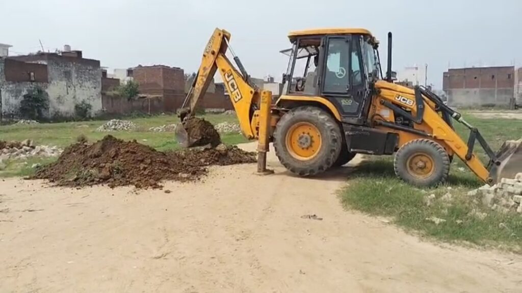 मेरठ में अवैध कॉलोनी पर एमडीए की सख्त कार्रवाई