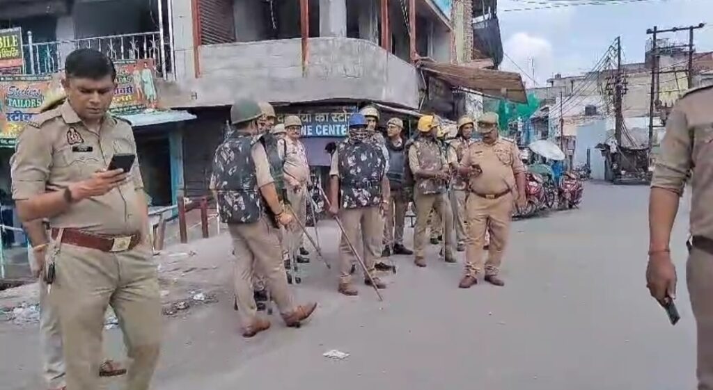 जुमा व करवाचौथ पर पुलिस प्रशासन रहा मुस्तैद, ड्रोन से रखी जा रही निगरानी