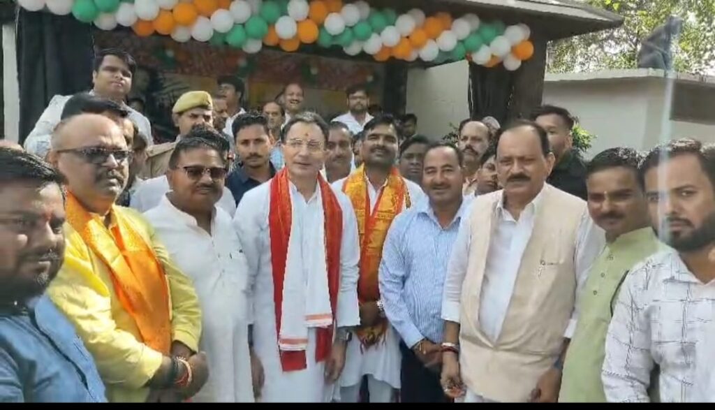 केंद्रीय मंत्री जितिन प्रसाद का पूरनपुर दौरा खेल पार्क और विकास कार्यक्रमों का किया उद्घाटन